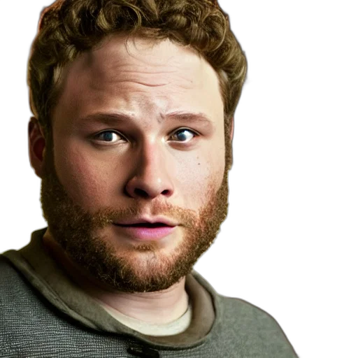 face, staff, hair, photorealistic transparent PNG cut-out
