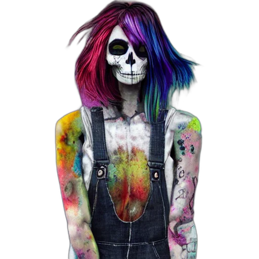 dress, jacket, mask, face transparent PNG cut-out