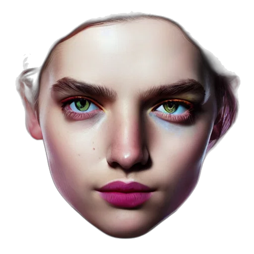 face, mask, jewelry, crown transparent PNG cut-out