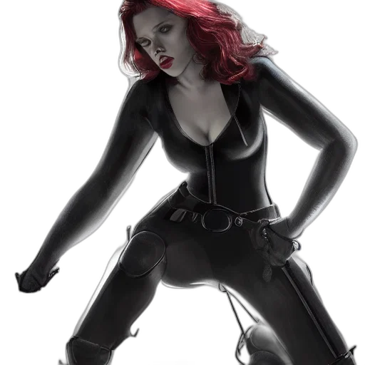 comic book art, concept art, fantasy art, photorealistic transparent PNG cut-out