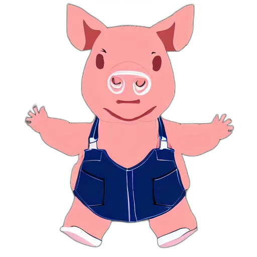 animal, dress, creature, 3d render transparent PNG cut-out
