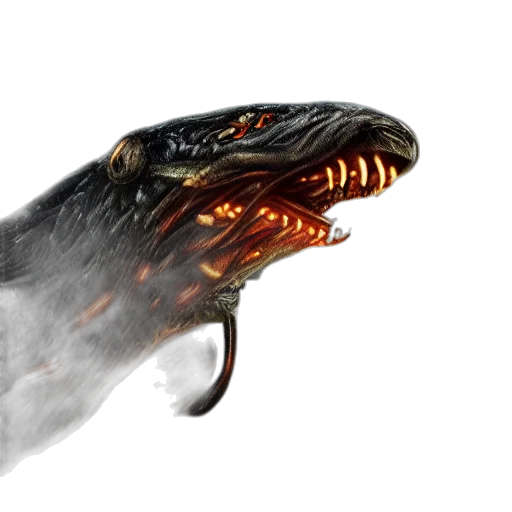 dragon, creature, animal, weapon transparent PNG cut-out