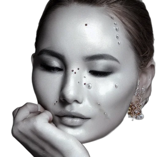 jewelry, face, crown, mask transparent PNG cut-out