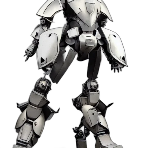 robot, weapon, concept art, 3d render transparent PNG cut-out