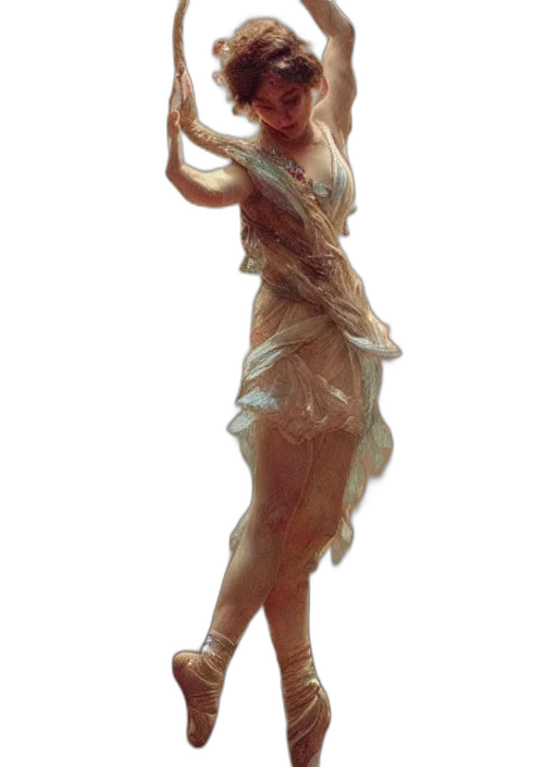 dress, staff, creature, concept art transparent PNG cut-out
