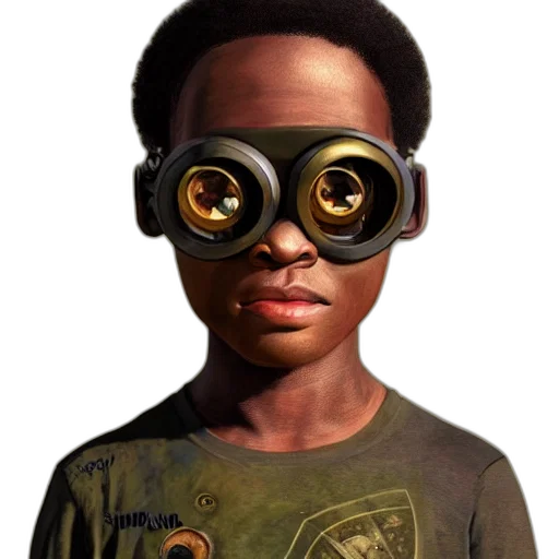 mask, face, robot, staff transparent PNG cut-out