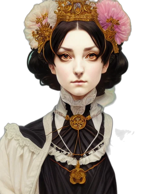 crown, face, staff, jewelry transparent PNG cut-out