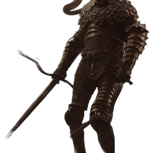 sword, staff, weapon, dragon transparent PNG cut-out