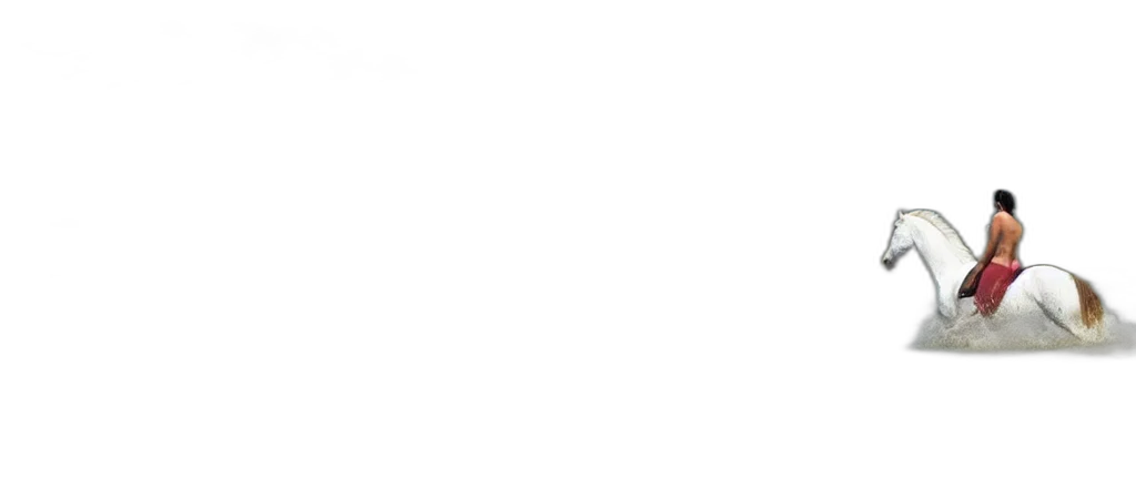 staff, monochrome, pastel, horse transparent PNG cut-out