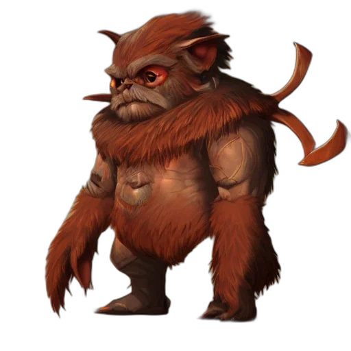 creature, staff, animal, concept art transparent PNG cut-out