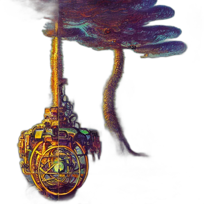 creature, staff, robot, mask transparent PNG cut-out