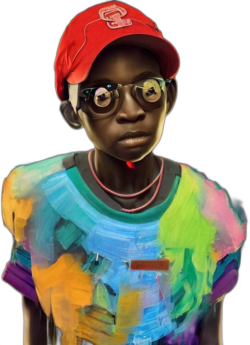 face, mask, jewelry, staff transparent PNG cut-out