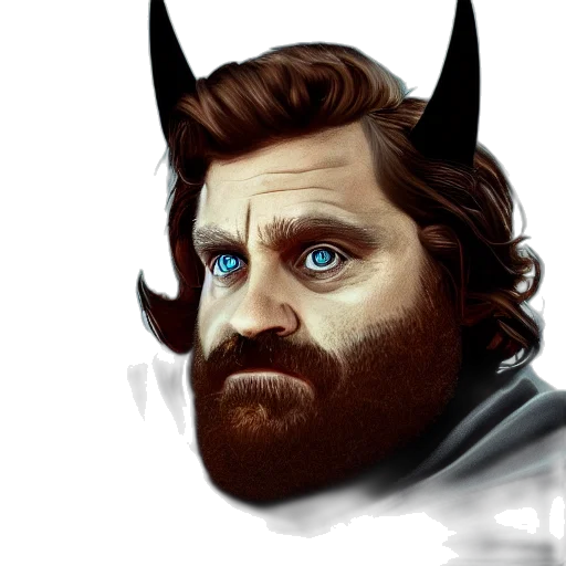 face, fantasy art, comic book art, concept art transparent PNG cut-out
