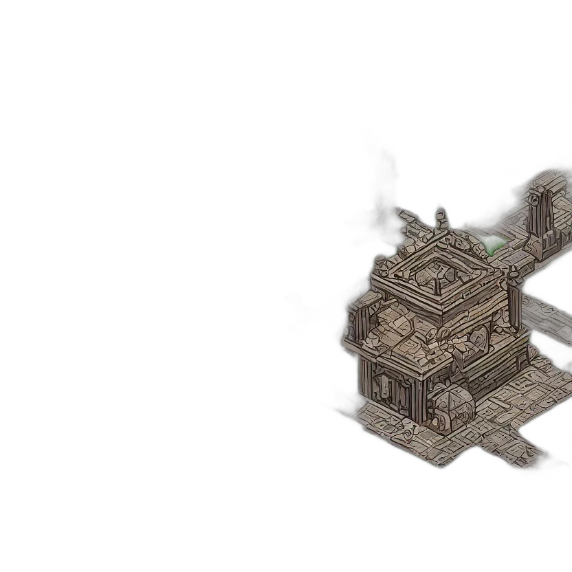 building, furniture, dragon, weapon transparent PNG cut-out