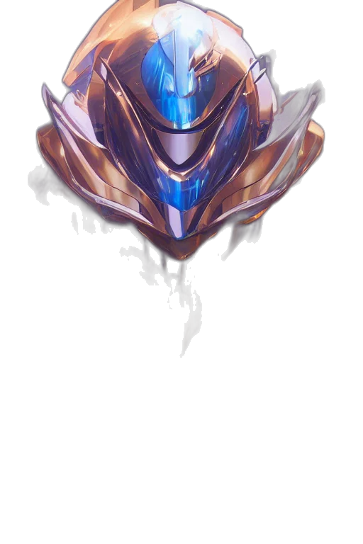 robot, mask, face, crown transparent PNG cut-out