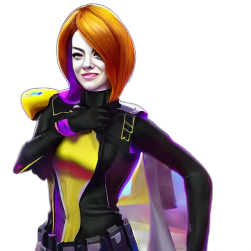 jacket, concept art, comic book art, cyberpunk transparent PNG cut-out