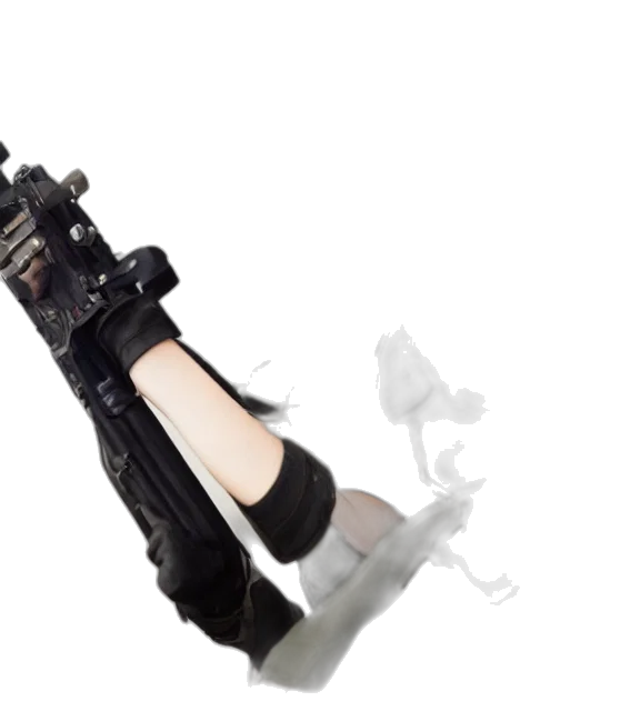 weapon, sword, shoes, staff transparent PNG cut-out