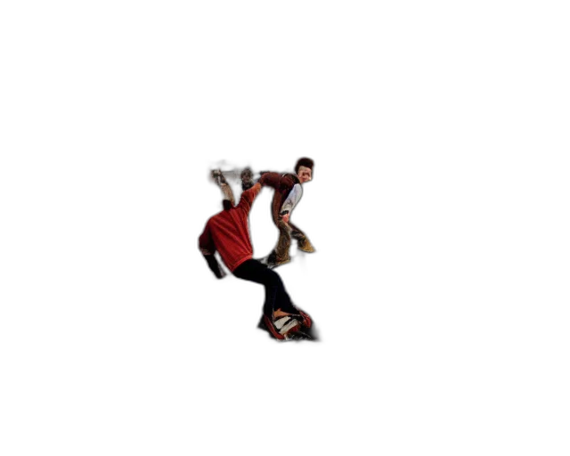 pixel art, 3d render, lomo, photo transparent PNG cut-out