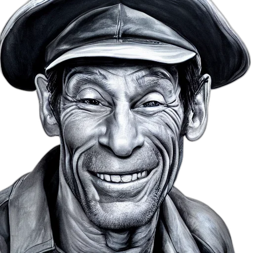 face, hat, staff, mask transparent PNG cut-out