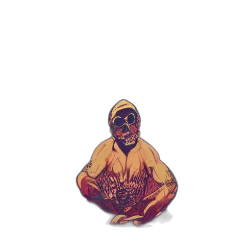 creature, mask, animal, jacket transparent PNG cut-out