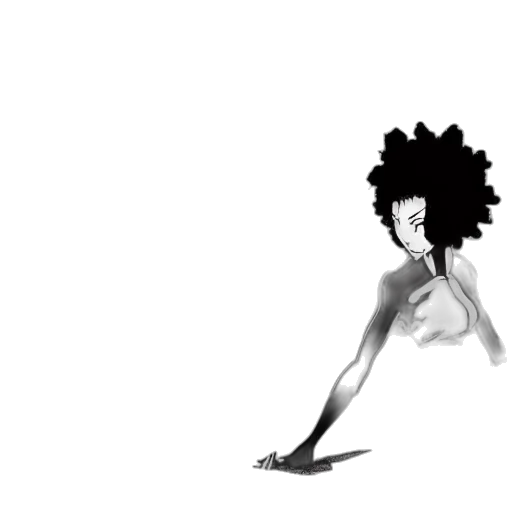 hair, dress, creature, crown transparent PNG cut-out
