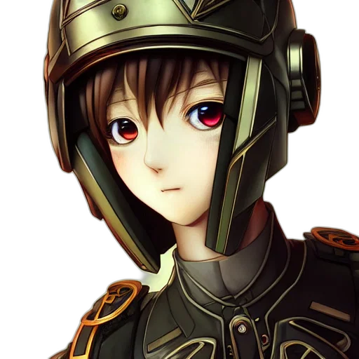 robot, face, mask, weapon transparent PNG cut-out