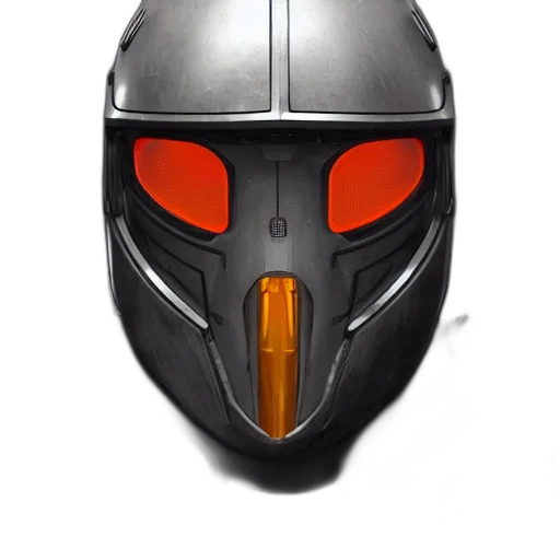 mask, robot, face, concept art transparent PNG cut-out