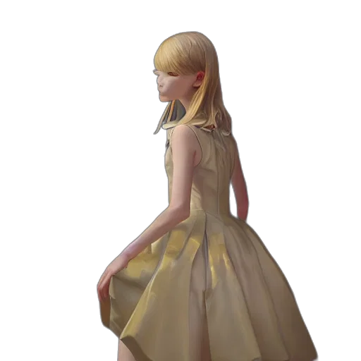 dress, crown, face, concept art transparent PNG cut-out