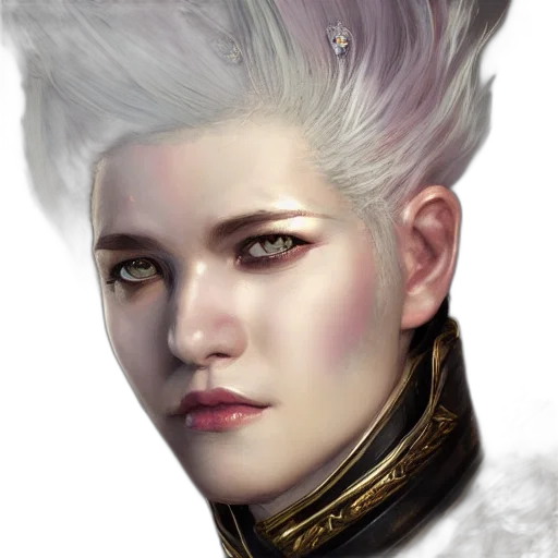 face, crown, dragon, hair transparent PNG cut-out