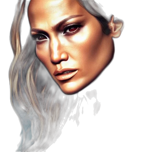 face, mask, hair, dragon transparent PNG cut-out
