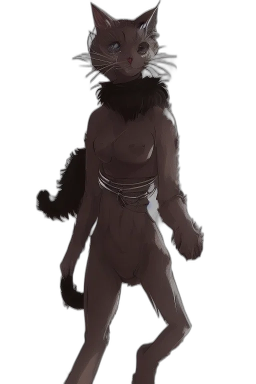 creature, staff, animal, dress transparent PNG cut-out