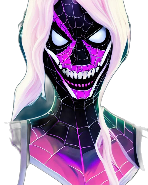 mask, face, concept art, comic book art transparent PNG cut-out