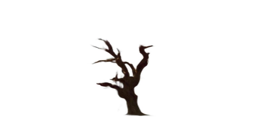 tree, staff, creature, crown transparent PNG cut-out