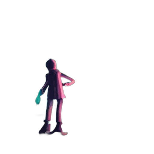 staff, robot, jacket, weapon transparent PNG cut-out