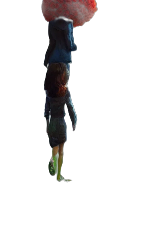 staff, creature, robot, dress transparent PNG cut-out