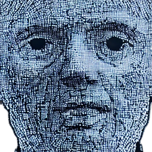 face, mask, robot, creature transparent PNG cut-out