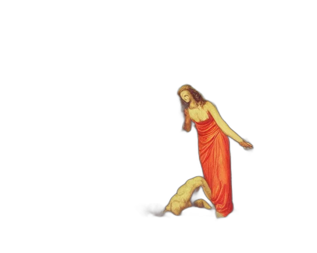 dress, creature, shoes, pixel art transparent PNG cut-out