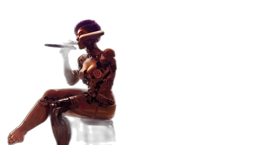 sword, robot, weapon, bottle transparent PNG cut-out