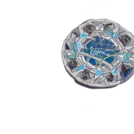 jewelry, crown, umbrella, 3d render transparent PNG cut-out