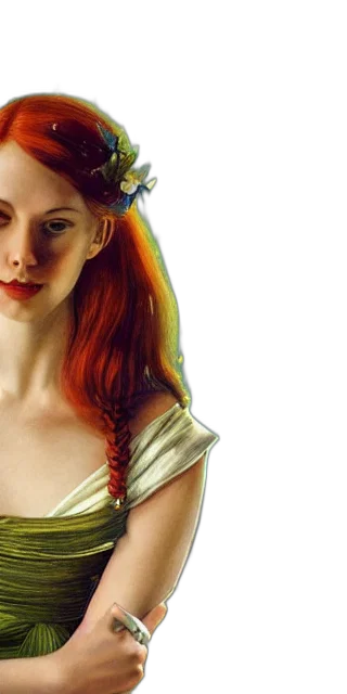 dress, fantasy art, photorealistic, concept art transparent PNG cut-out