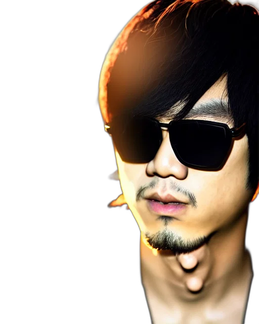 face, staff, mask, photorealistic transparent PNG cut-out