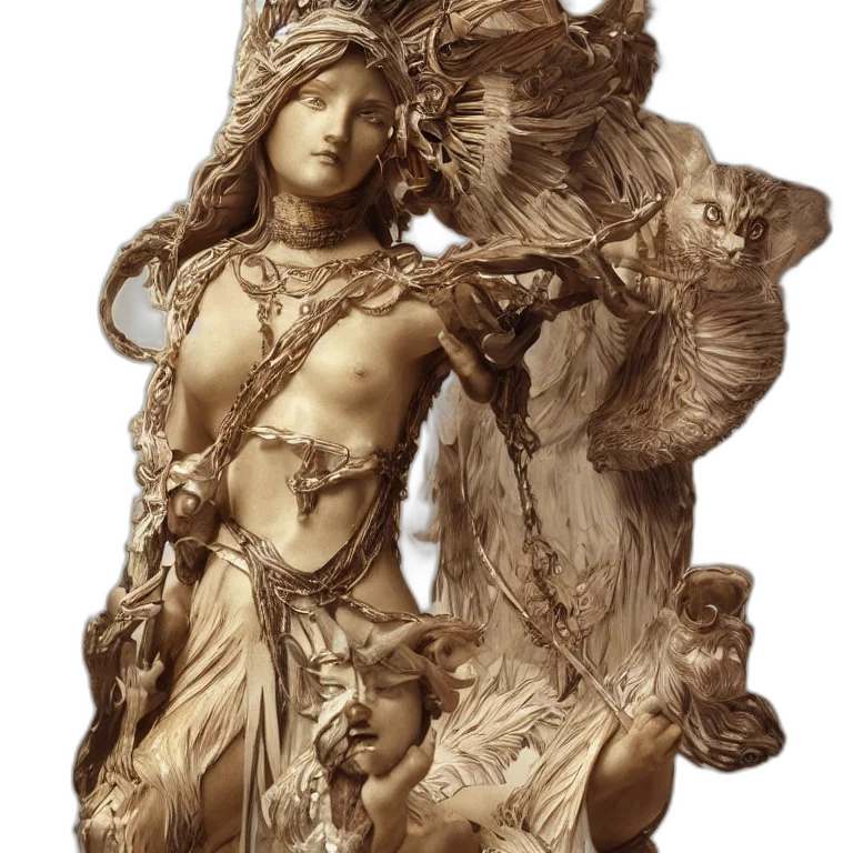 jewelry, crown, staff, dress transparent PNG cut-out
