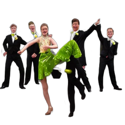 dress, staff, tow, frogs transparent PNG cut-out