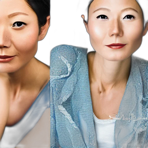 face, jewelry, robot, photorealistic transparent PNG cut-out