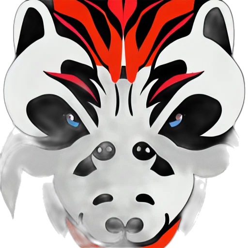 mask, animal, face, 3d render transparent PNG cut-out