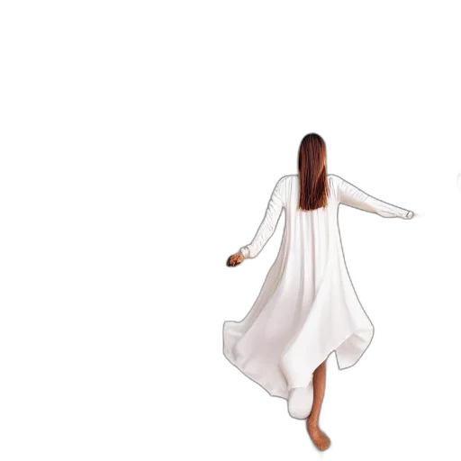 dress, concept art, 3d render, photorealistic transparent PNG cut-out