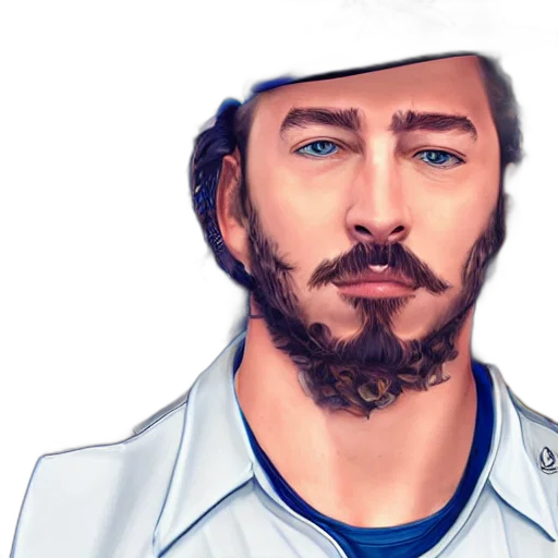 face, hat, jacket, hair transparent PNG cut-out
