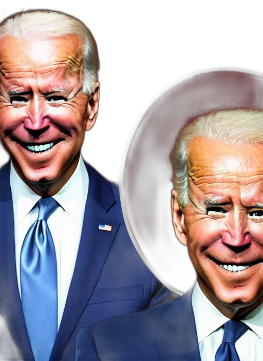mask, face, joe, biden transparent PNG cut-out