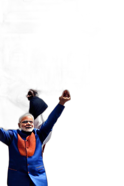 3d render, narendra, modi, dancing transparent PNG cut-out