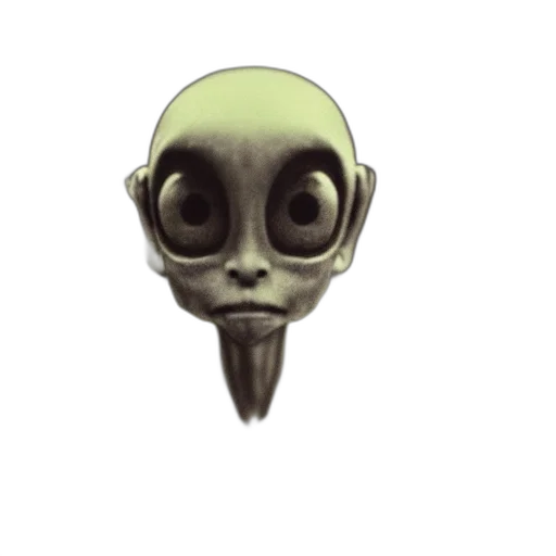 creature, staff, face, mask transparent PNG cut-out